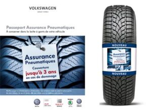 Volkswagen assure les pneus