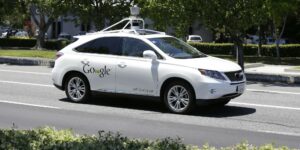 La Google Car en route