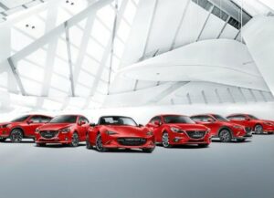 Mazda en ligne avec ses objectifs