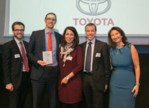 Toyota récompensé par Qualiweb