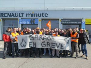 Renault Chambéry en grève