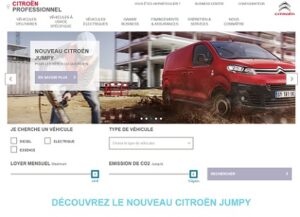 Citroën digitalise son offre Pro