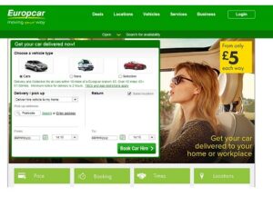 Europcar lance la livraison à domicile en UK