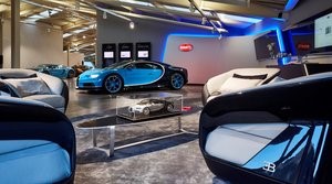 Nouveau showroom Bugatti à Gstaad
