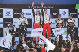 Retour gagnant en WRC pour Toyota