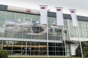 Nouveau showroom Bugatti à Genève