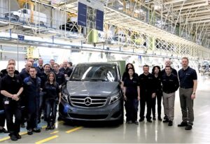 Le Mercedes-Benz Classe V passe les 100000