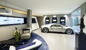 Nouveau showroom Bugatti à Hambourg