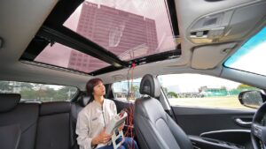 Les véhicules du groupe Hyundai bientôt équipés de panneaux solaires