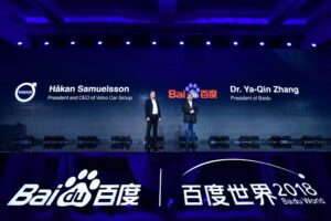 Volvo et Baidu vers le véhicule électrique et autonome