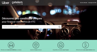 Uber et BNP Paribas ensemble pour une plateforme VO