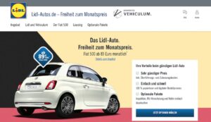 Lidl se met à la distribution automobile avec Fiat