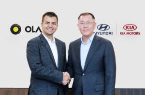 Hyundai et Kia injectent 300 millions de dollars dans Ola