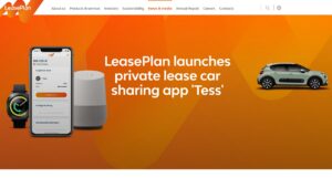 Avec Tess, LeasePlan facilite l’autopartage entre particuliers
