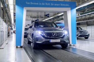 La production du Mercedes EQC a débuté