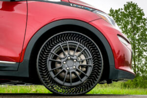 Michelin dévoile un nouveau concept de pneu sans air