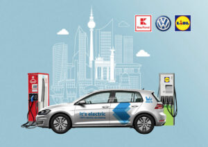 Volkswagen transforme les supermarchés en stations-service