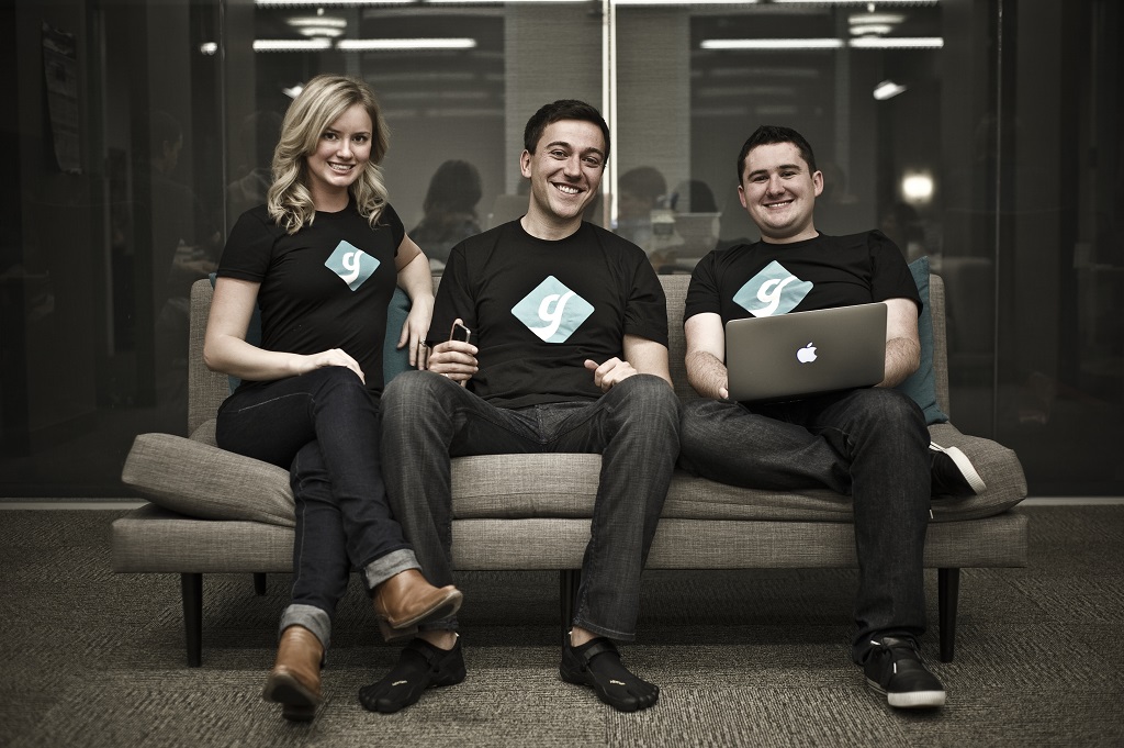 Jessica Scorpio, Sam Zaid et Elliot Kroo, les co-fondateurs de Getaround