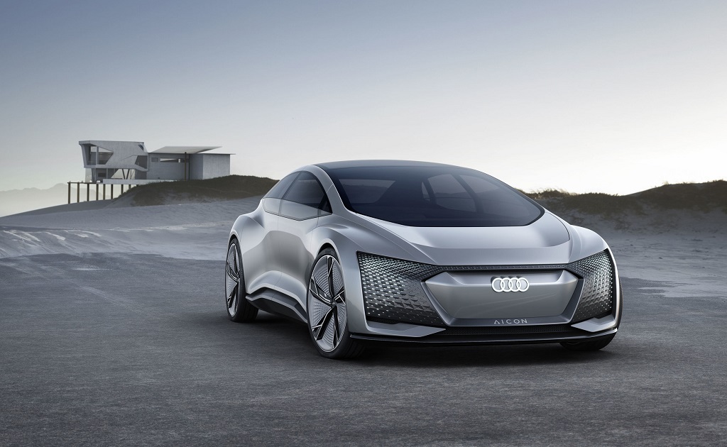 L'Audi Aicon présentée en 2017 traduit une vision du futur de la mobilité.
