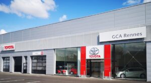Le groupe GCA inaugure à Rennes avec Toyota