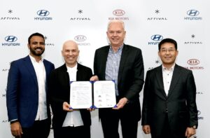 Kia et Hyundai investissent dans Arrival, spécialiste de l