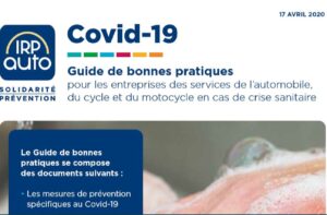 Services de l’automobile : le guide des bonnes pratiques sanitaires est validé