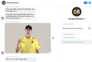 Le groupe Renault lance son chatbot WATT