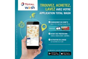 Total Wash communique sur son application