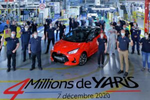 Toyota passe le cap des 4 millions à Valenciennes