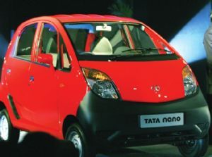 Tata a présenté la voiture la moins chère au monde