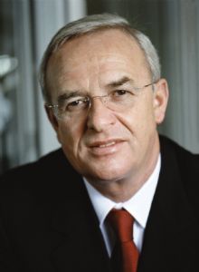Martin Winterkorn, président du directoire de Volkswagen AG