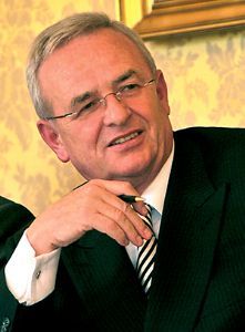 Martin Winterkorn, président du directoire de Volkswagen AG