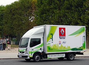 Partenariat électrique entre Renault Trucks et EDF